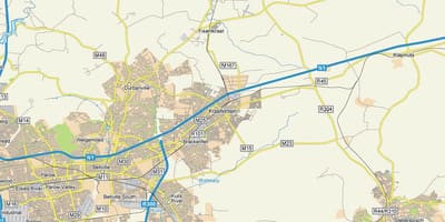 Карта Кейптаўне Кейптаўн