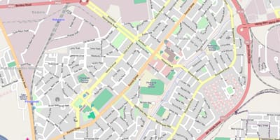 Карта пайнлендс Кейптаўн