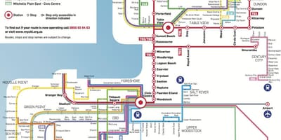 Карта станцыя myciti