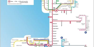 Станцыя myciti карта аўтобусных маршрутаў