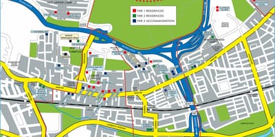 Карта Універсітэта Кейптаўна